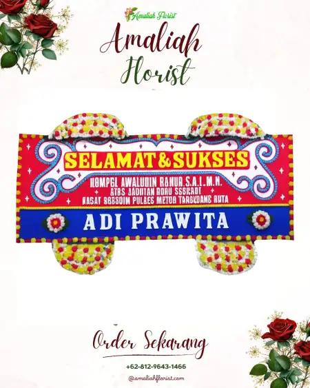 Papan Bunga Ucapan Selamat Dander